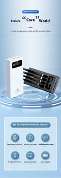 Alimentation mobile de grande capacité 120W