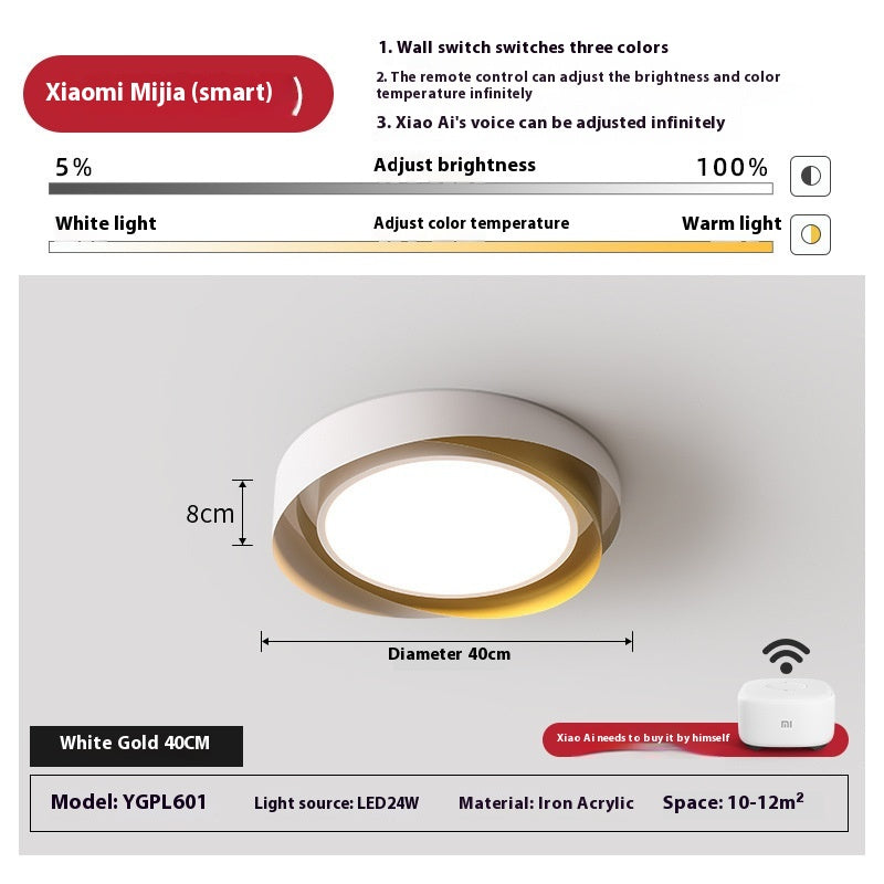 Lampe de plafond de chambre moderne et moderne