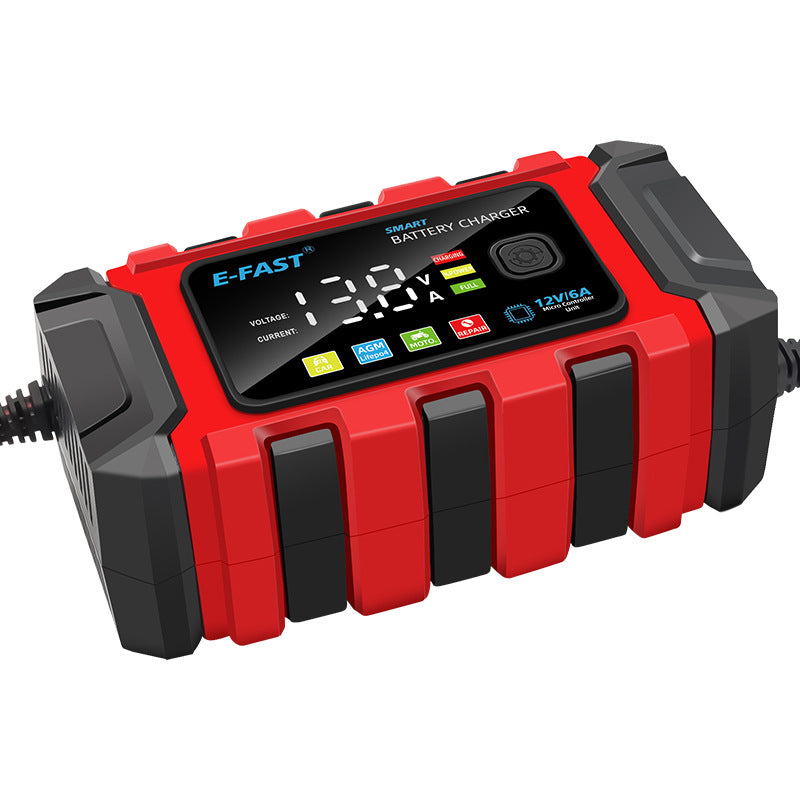 Chargeur de batterie LiFePO4 en fer de plomb Batterie automobile 12V