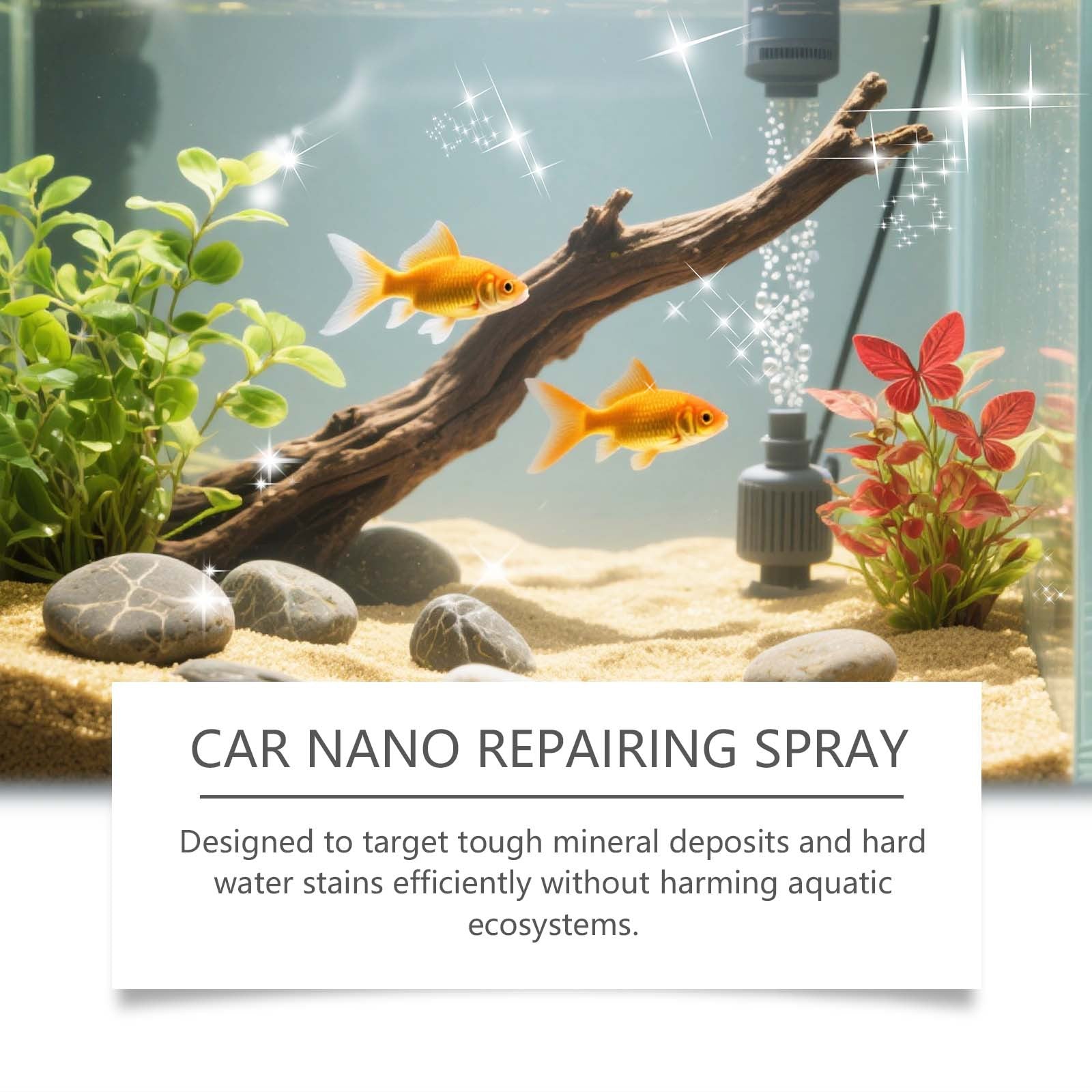 Yegbong Fish Tank Cleaner est approprié pour le nettoyage des aquariums d'eau douce et rend facile