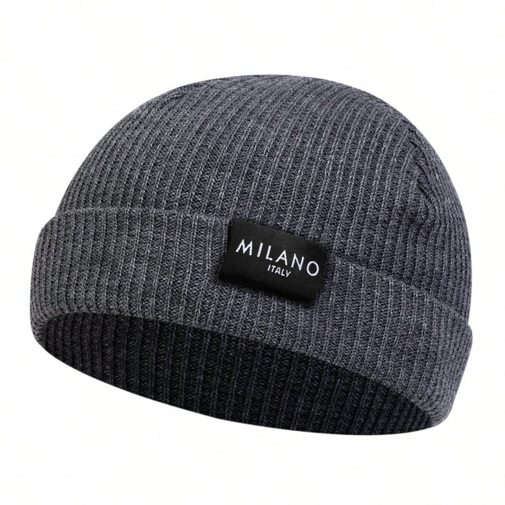 Bonnet en tricot de marque tendance pour les grandes têtes