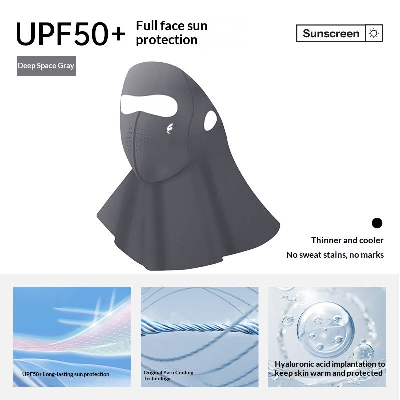 Masque de protection solaire pour femmes