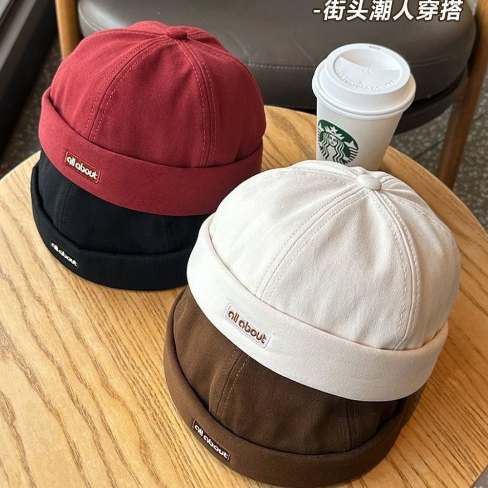 Été Hommes et femmes Identique Soft-top Lettre-logo Fashion Trend Cowboy Hat
