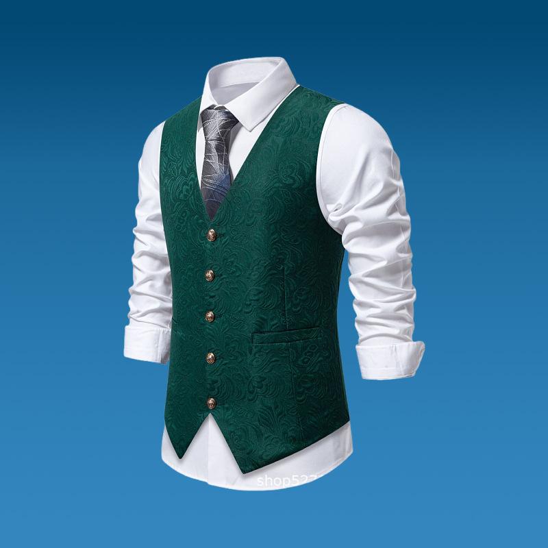 Veste de costume Jacquard pour homme - Veste de costume de soirée de mariage
