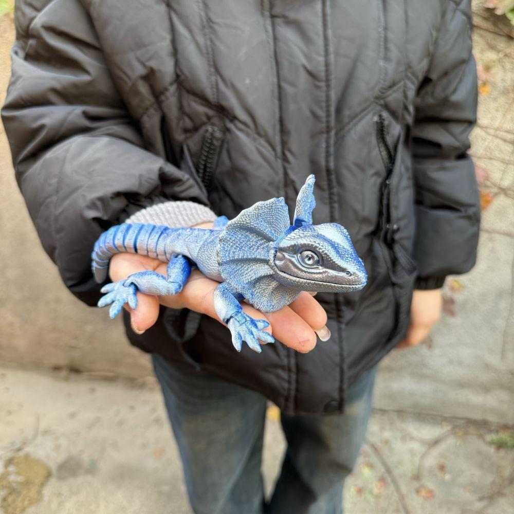 Modèle de caméléon animal de simulation imprimé en 3D