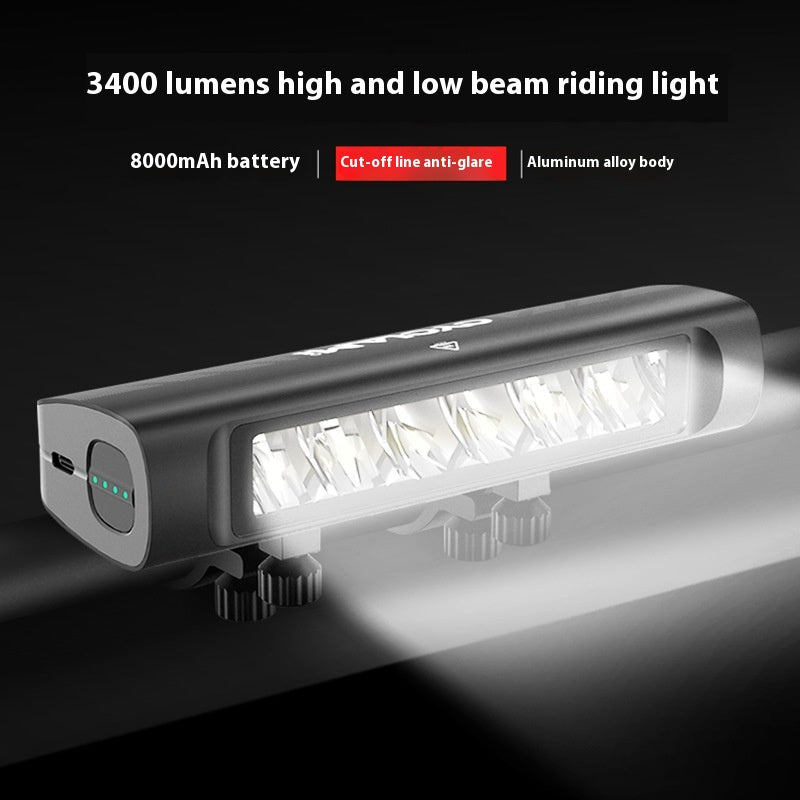 Mode Personnalité Mountain Bike Road Riding Lampe de poche