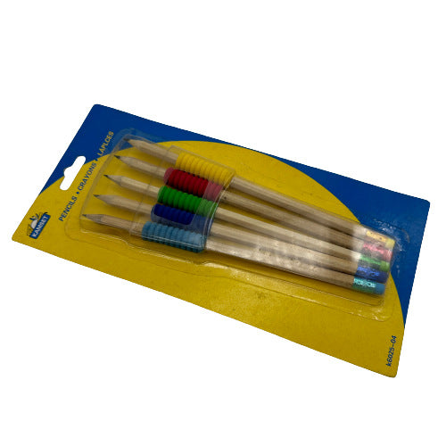 MOQ 5000 Sets 6 Supports de stylo à éponge fileté Hb Pencil Gel Pen Cover Non-dérapant Positif