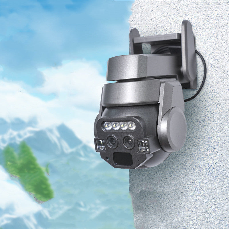 V380 3-écran 4G ménage extérieur 10 fois Zoom nuit vision HD Smart Monitor Caméra
