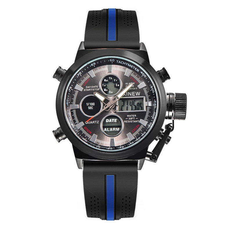 Montre de ceinture de mode multifonctionnelle pour hommes