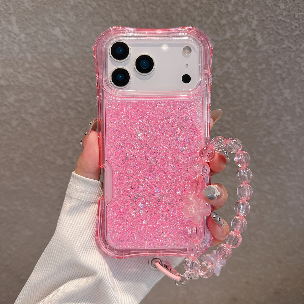 Boite téléphonique de style sud-américain avec 3-en-1 Glitter Epoxy Drop-proof Design Et A