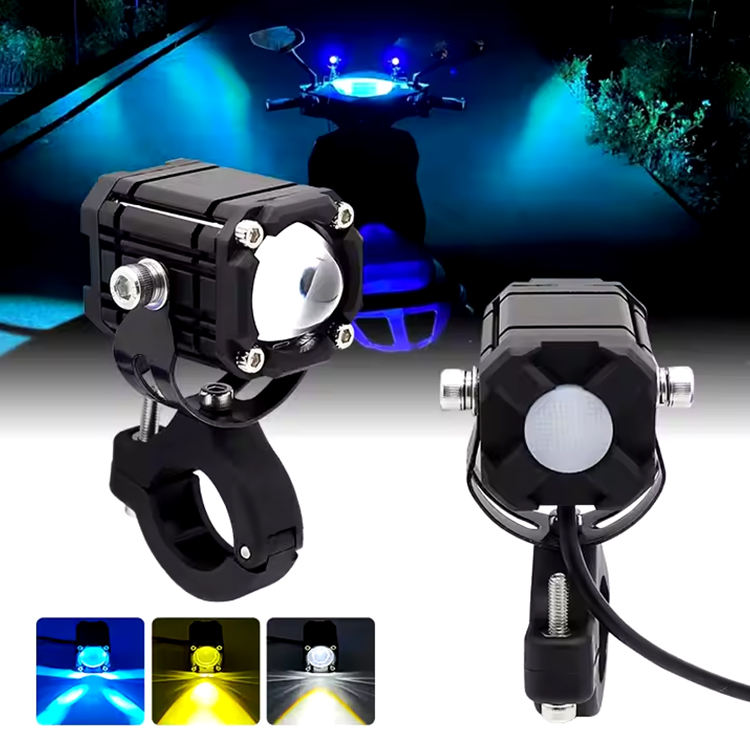 2pcs M5 Spotlight Ultra lumineux LED feux de brouillard