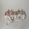 Bébé d'été mince verticale suspension rayée combinaison