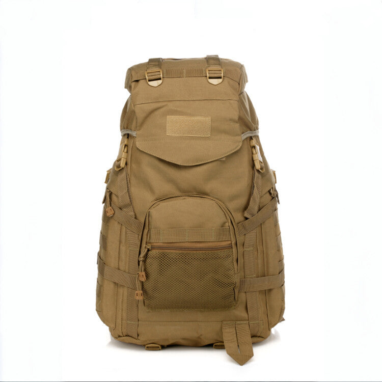 60L Camouflage Backpack for Camping Hiking and Cycling