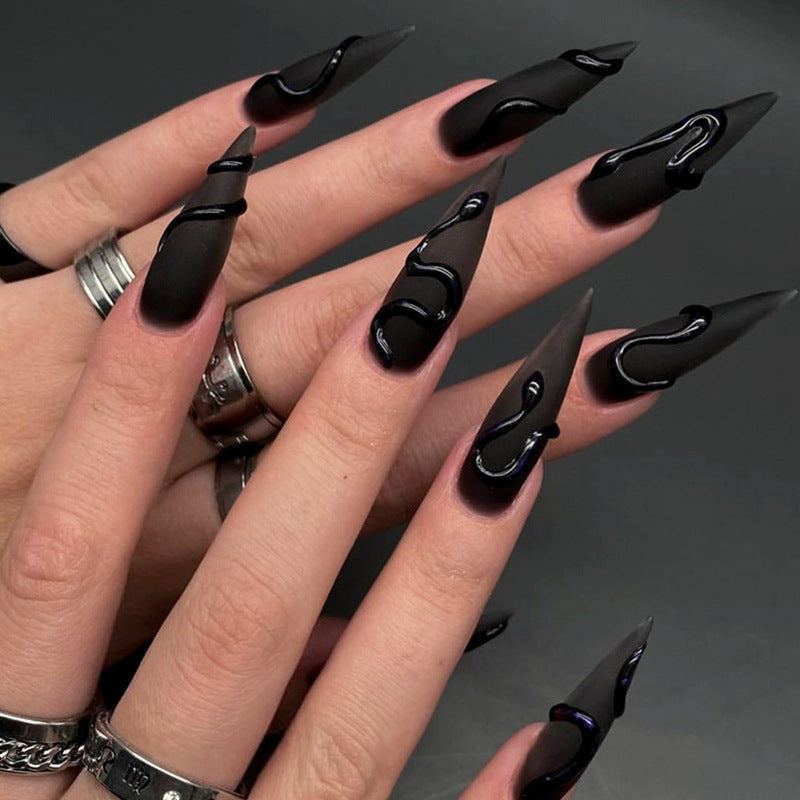 Nail gel patch for manicure