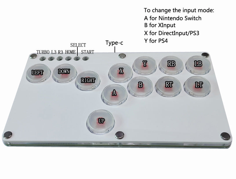 Clavier de jeu de touches de combat