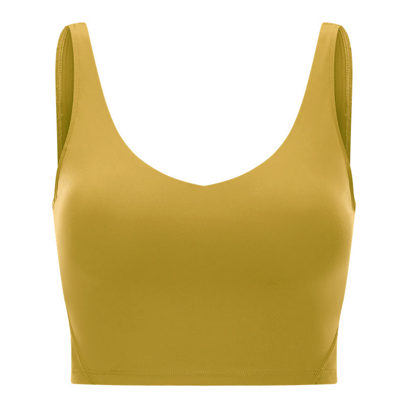 Soutien-gorge de sport de style Vest pour femmes
