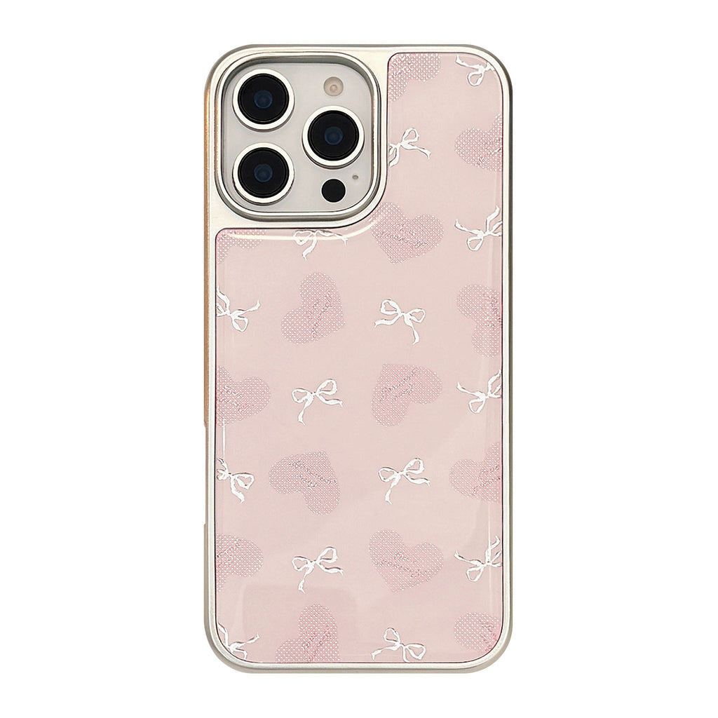 Coffre-fort d'amour de cas de téléphone de Gilding