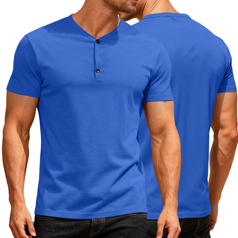 T-shirt à manches courtes Casual Sports couleur V