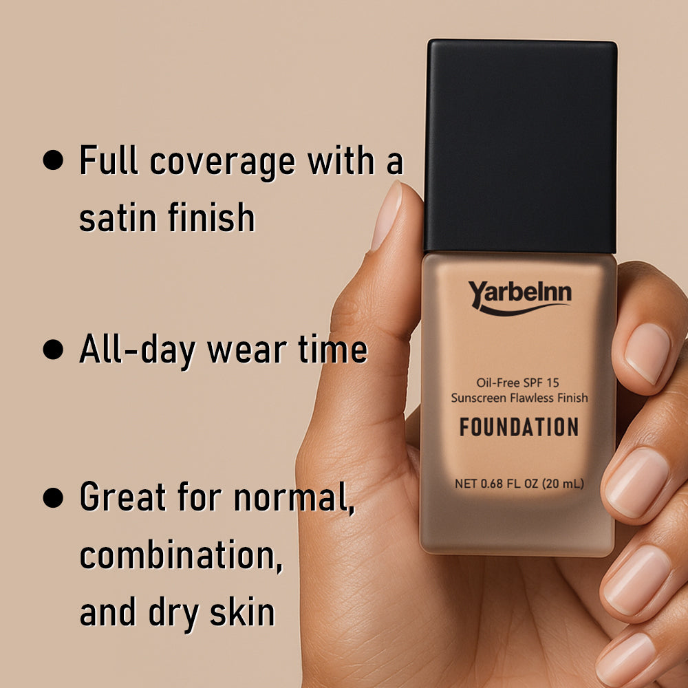 Light foundation for skin concealment