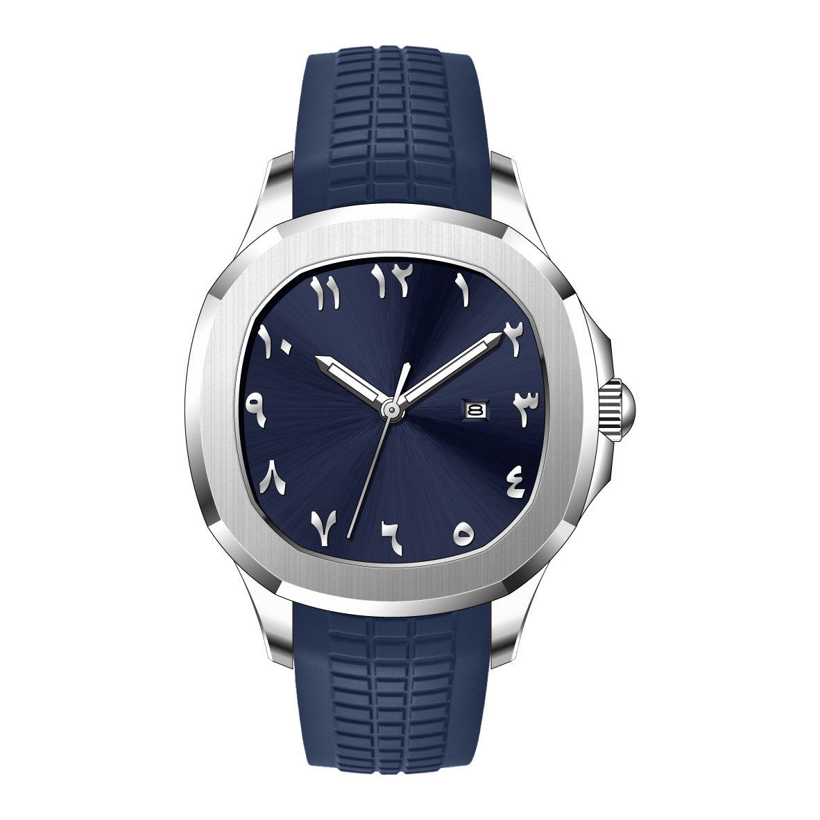 Montre Quartz étanche Classic Grenade bracelet en silicone