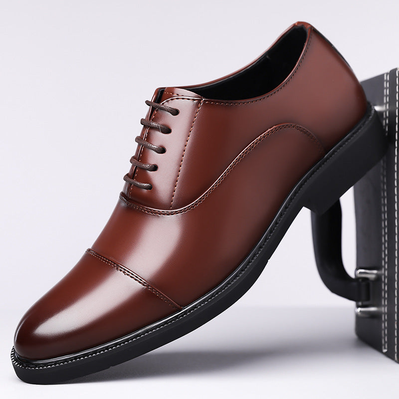 Robe d'affaires Oxford Design à trois yeux Chaussures en cuir de style britannique