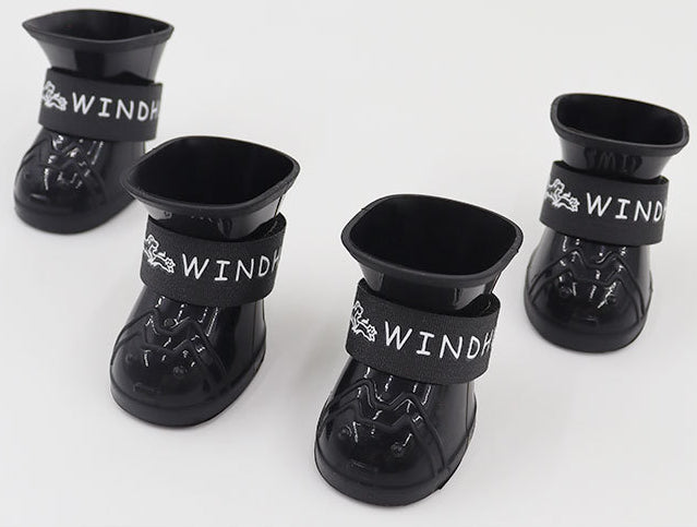 Bottes pour animaux de compagnie non glissantes étanches Et le fond doux résistant