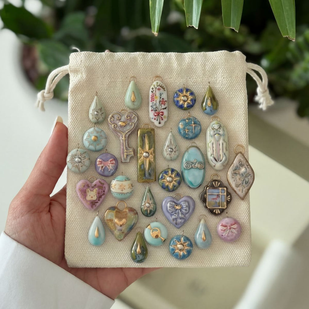 Pendentif d'accessoire de goutte d'eau Cœur aimant