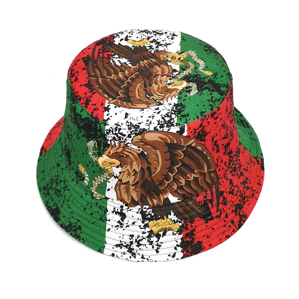 Eagle Pattern European and American Retro Chapeau de seau de mode nostalgique