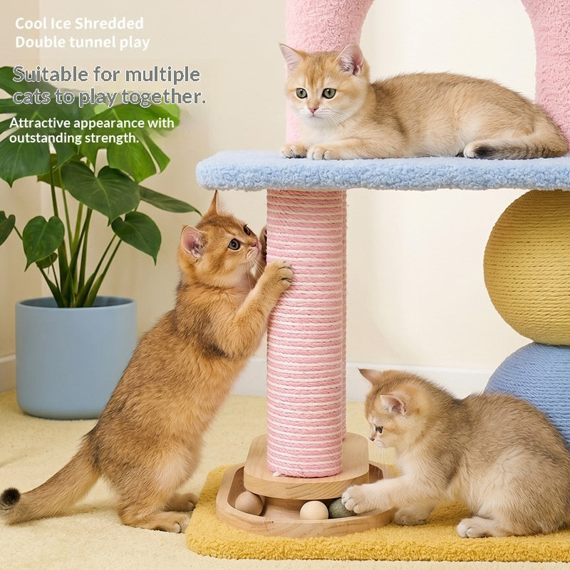 Arbre de chat, Lit de chat, Cadre de craquage, Poteau de craquage de chat, Cadre de chat, Cat T