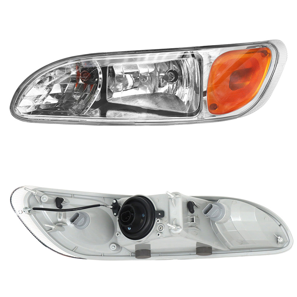 Assemblage de phares Chrome pour 2005-2015 Peterbilt 325 330 335 337 340 348 paire