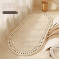 Tapis de chambre à coucher de style crème légère