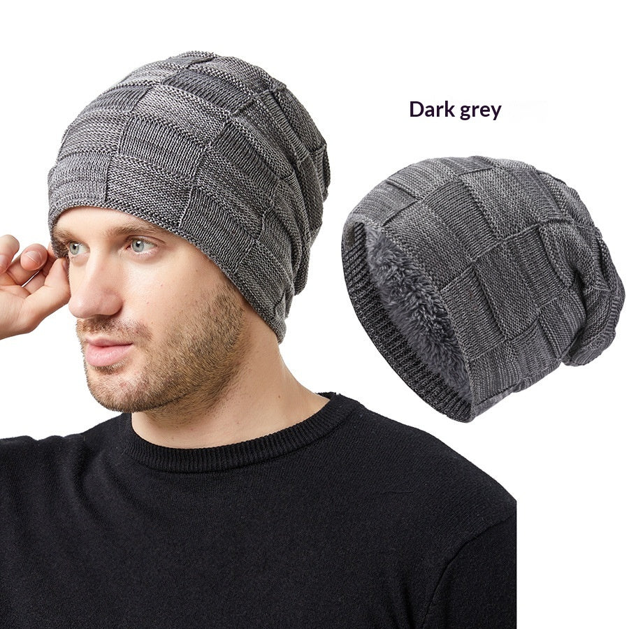 Hommes Chapeau tricoté d'hiver Couples Style chaud Flèche-lin d'oreille protection de laine