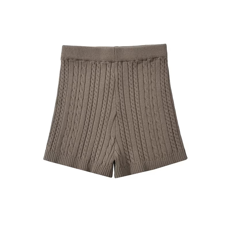 Short tricoté pour les femmes