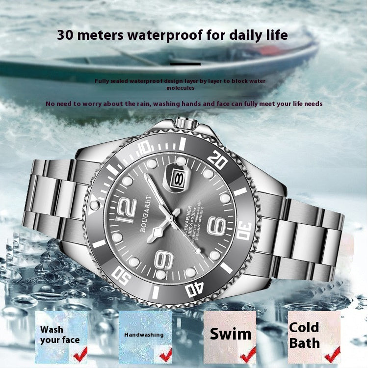 Montre mécanique de sport anti-faux automatique