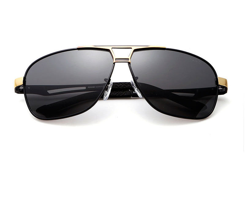 Lunettes de soleil polarisé en aluminium en métal