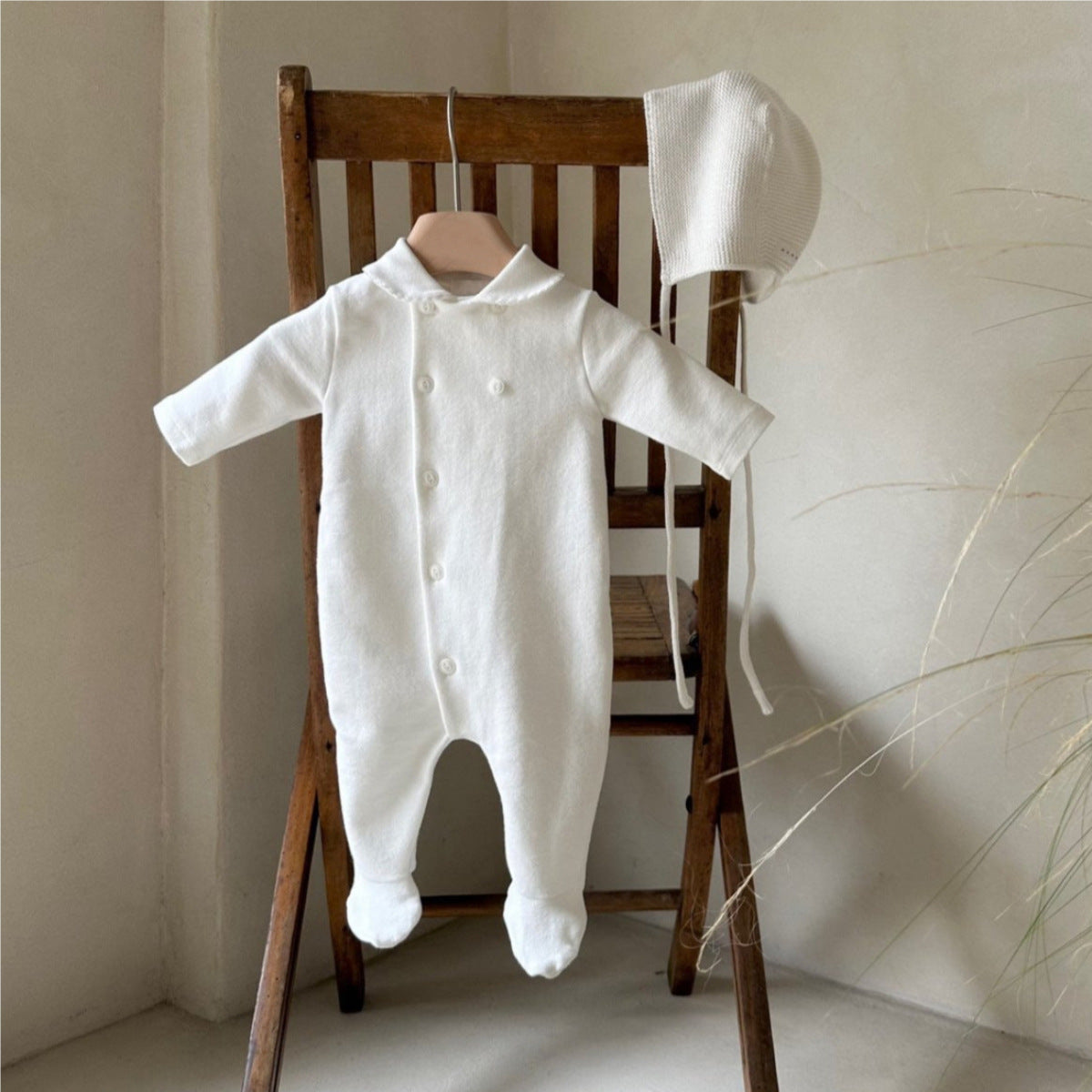 Vêtements pour nouveau-nés Peter Pan Collar