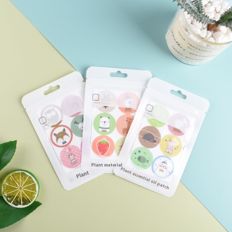 Stickers Huile Essentielle de Plante Pour Enfants Extérieurs