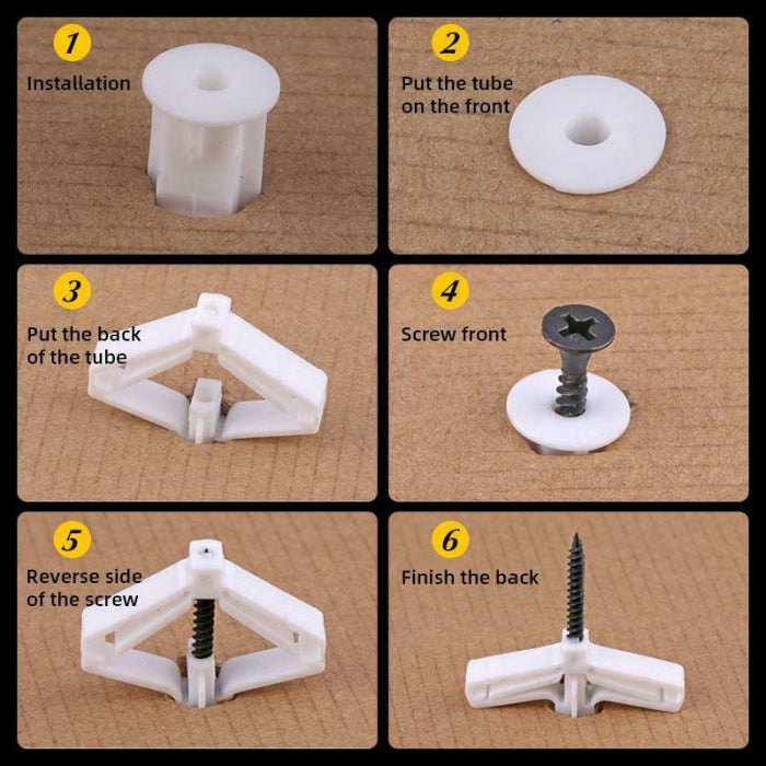 Tube d'expansion en plastique d'aéronef 10pcs