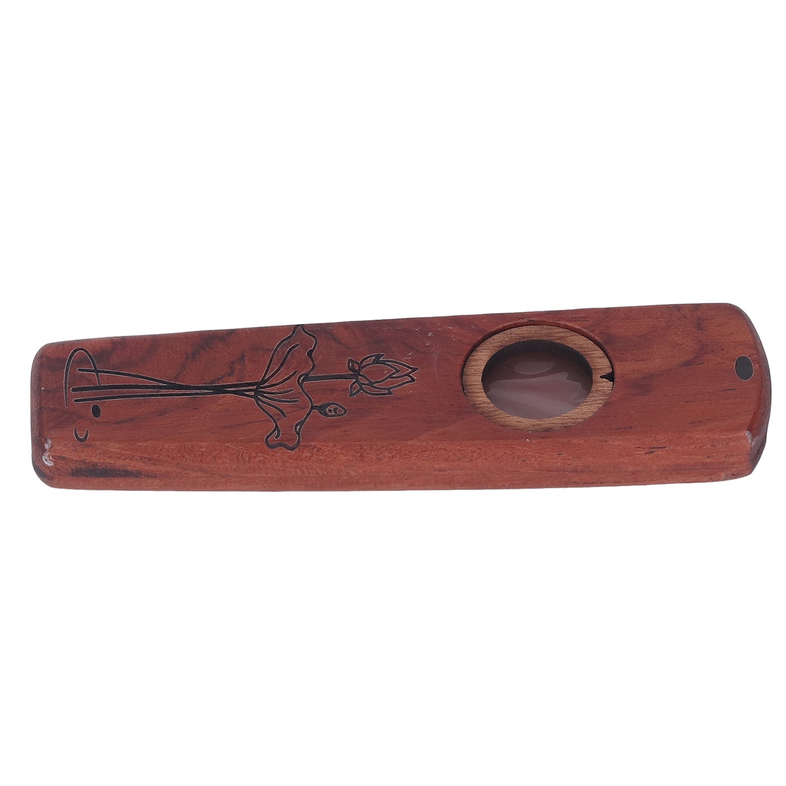 Flûte en bois Kazoo Joue en bois Guitare Ukulele Accompagnement Harmonica Diaphragme Vent Instrum