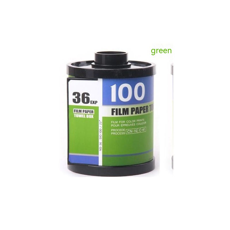 Boîte de tissu de film rétro Boîte d'extraction de papier amusante créative