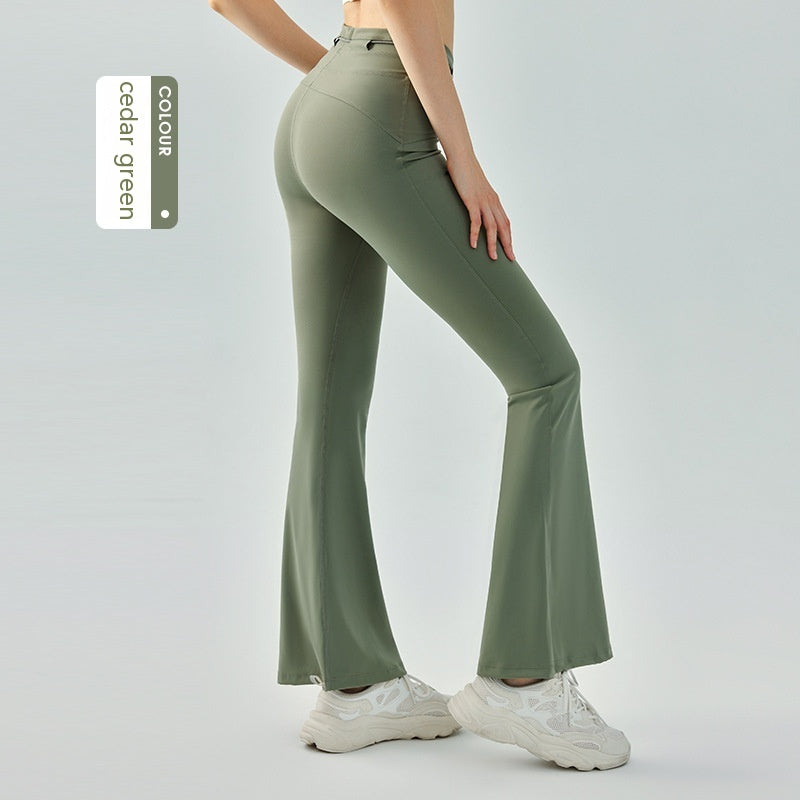 Collage abdominale et lifting de la hanche Exercice Micro Tir Quick Drying Fitness Pantalons