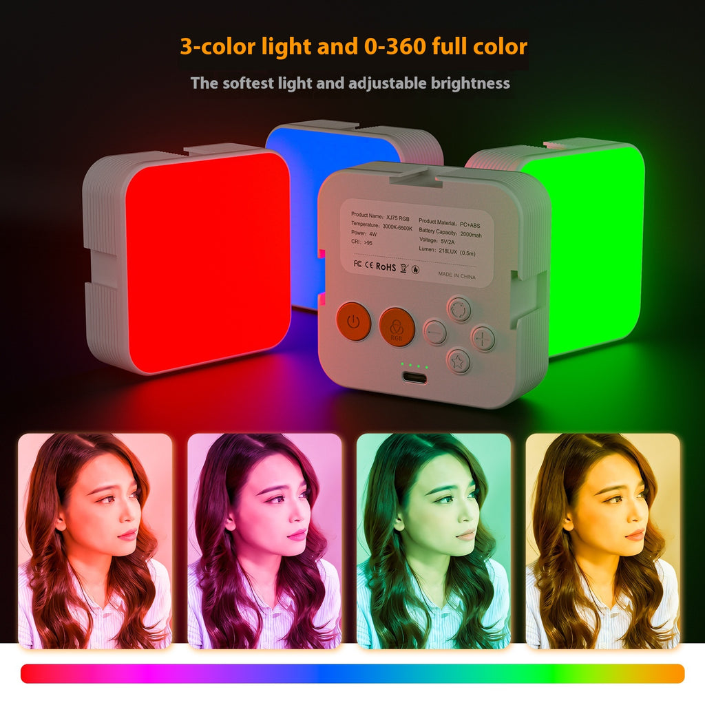 Caméra Pocket Light Atmosphère Mini RGB