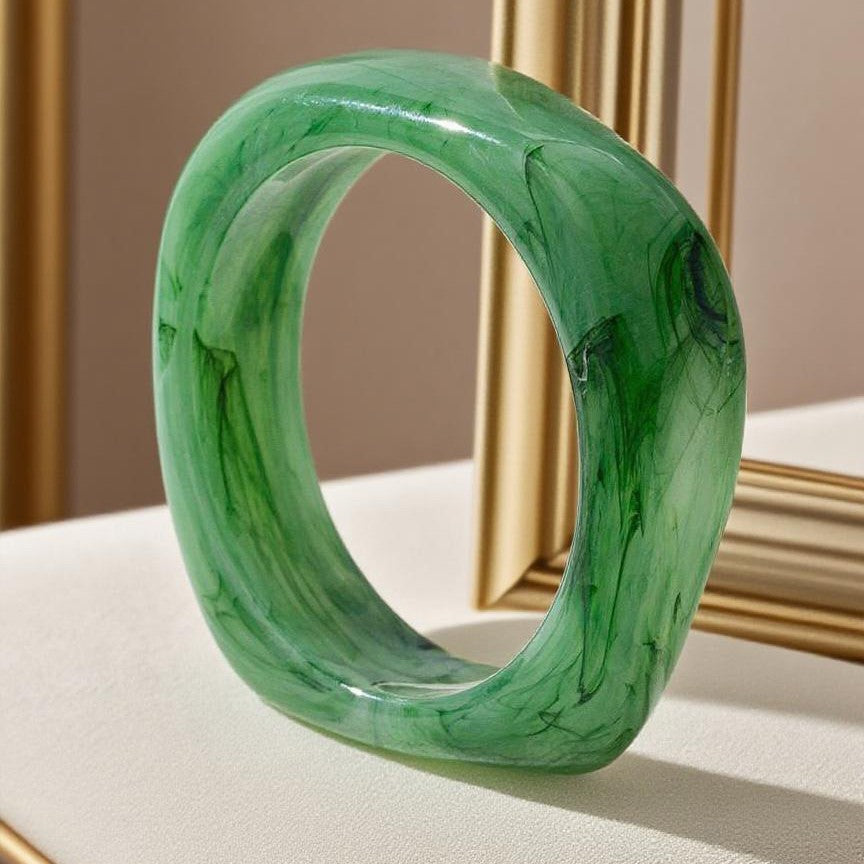 Macaron Ombre Acrylique Ocean-Thème Bracelet