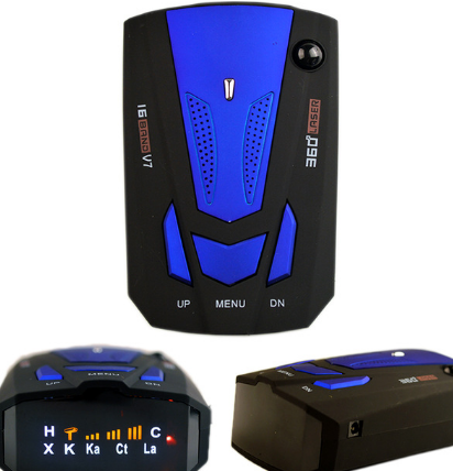 Electronic Dog V7 Anglais et russe Véhicule de mesure de vitesse monté sur véhicule Mobile Spe