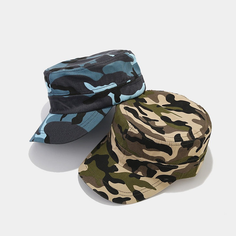 Rétro grand-brime homme simple et fashionable casquette de baseball plat adapté à l'extérieur Sp