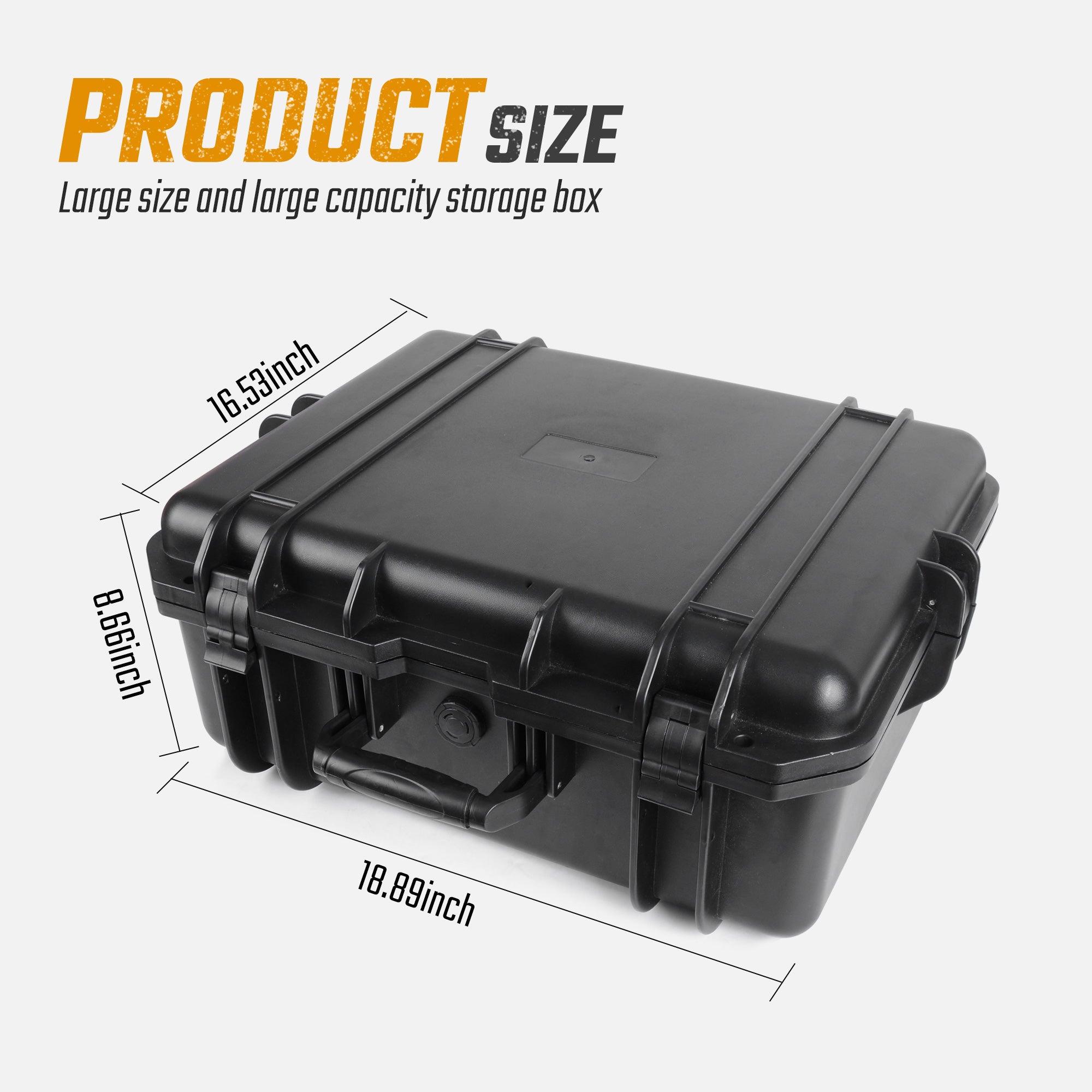 Boîtier caméra de protection avec mousse personnalisable