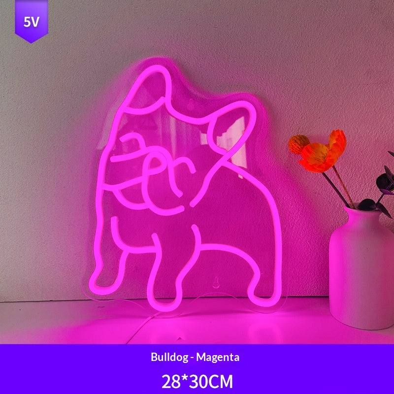 Décor LED acrylique Neon pour les chambres pour enfants
