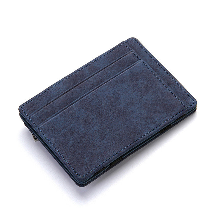 Porte-cartes de Wallet Magic Creative PU pour Homme