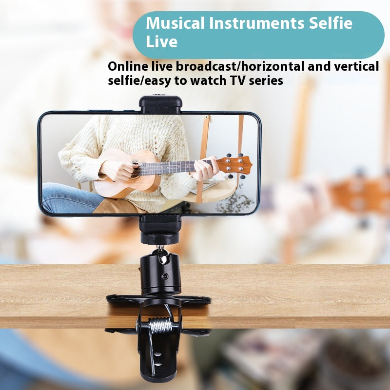 Folk Electric Guitar Mobile Téléphone Bracket Piano Hair Clip