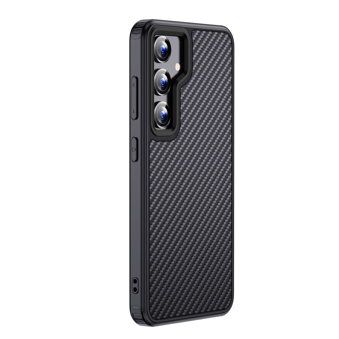 Boîtier de téléphone Aramid Fibre givrée Couverture de protection anti-goutte Coque magnétique